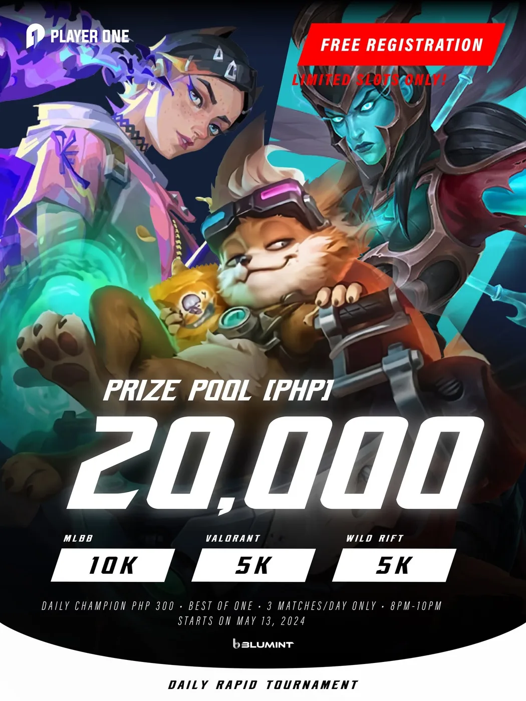 Rapid Daily Tournament: May 2024 poster